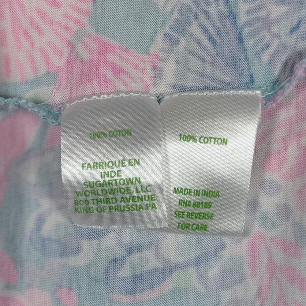 Lilly Pulitzer Geanna Swing Midi Dress XXL Tiered Lagenlook Colorful Coastal - Picture 4 of 11